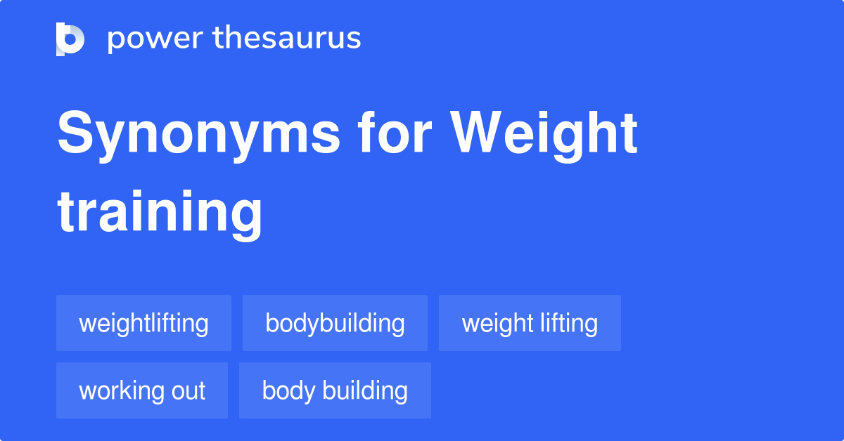 synonym for training