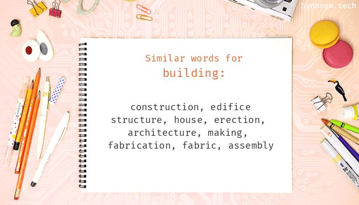 synonyms building