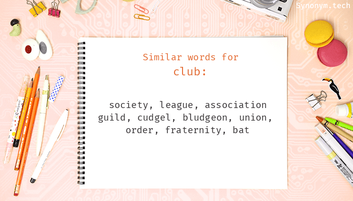 synonyms of club