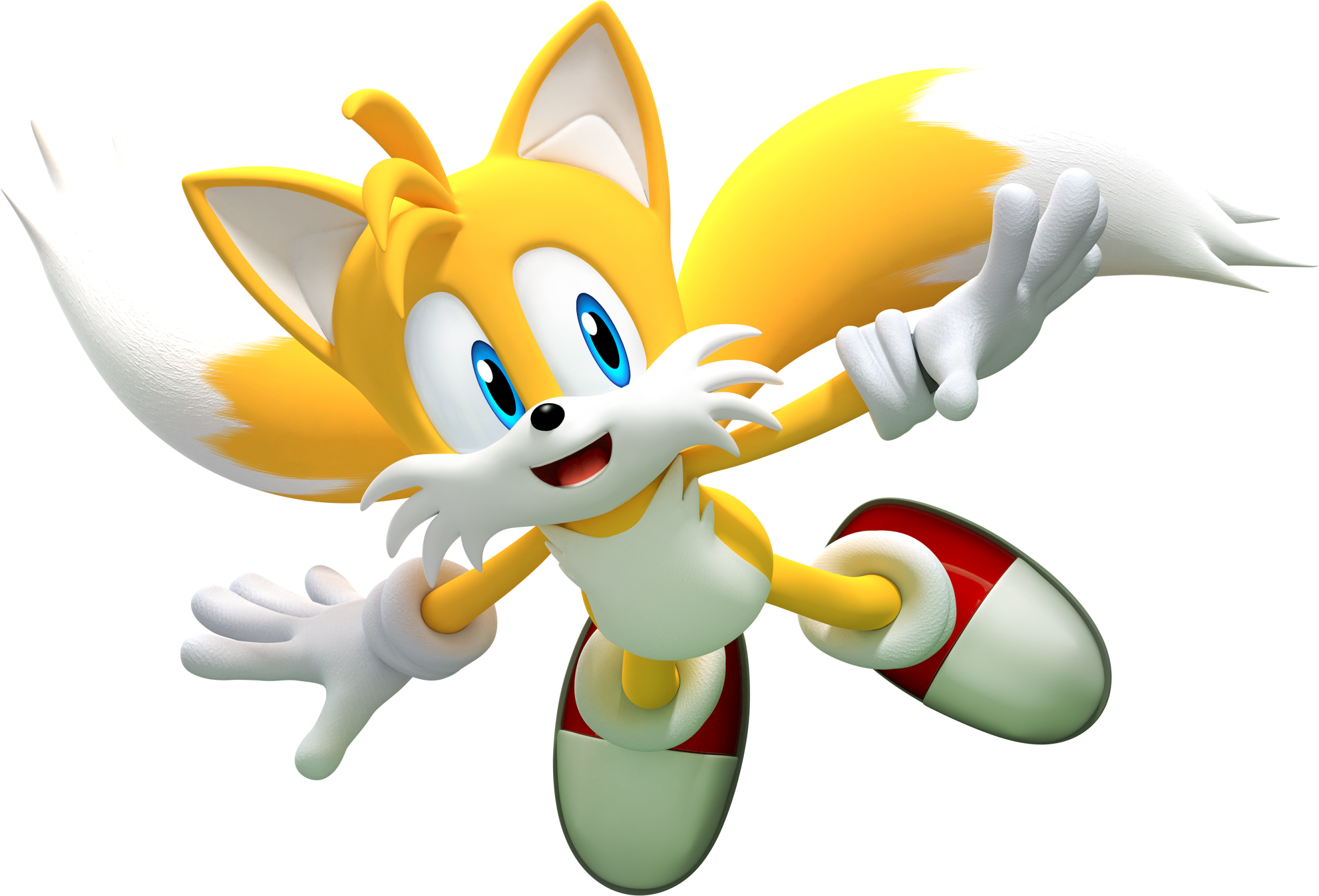 tails the fox flying