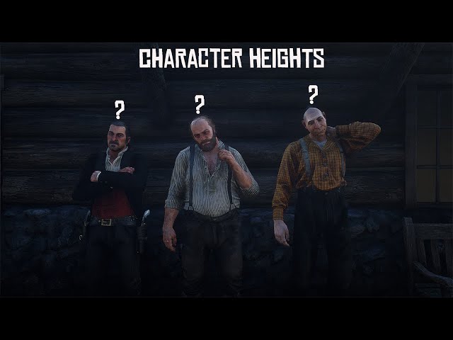 tallest rdr2 character