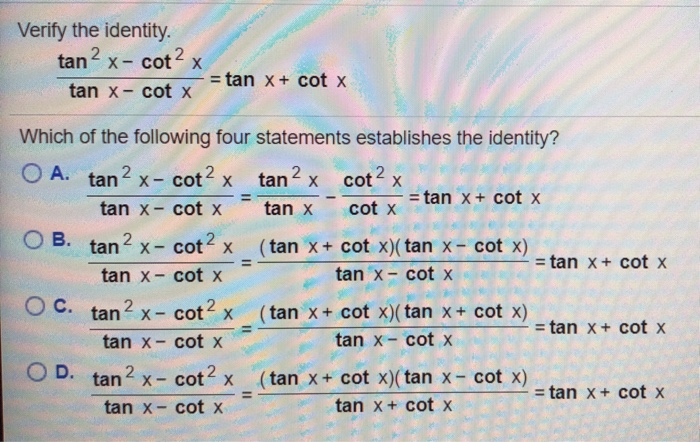 tan cot 2