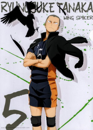 tanaka haikyuu