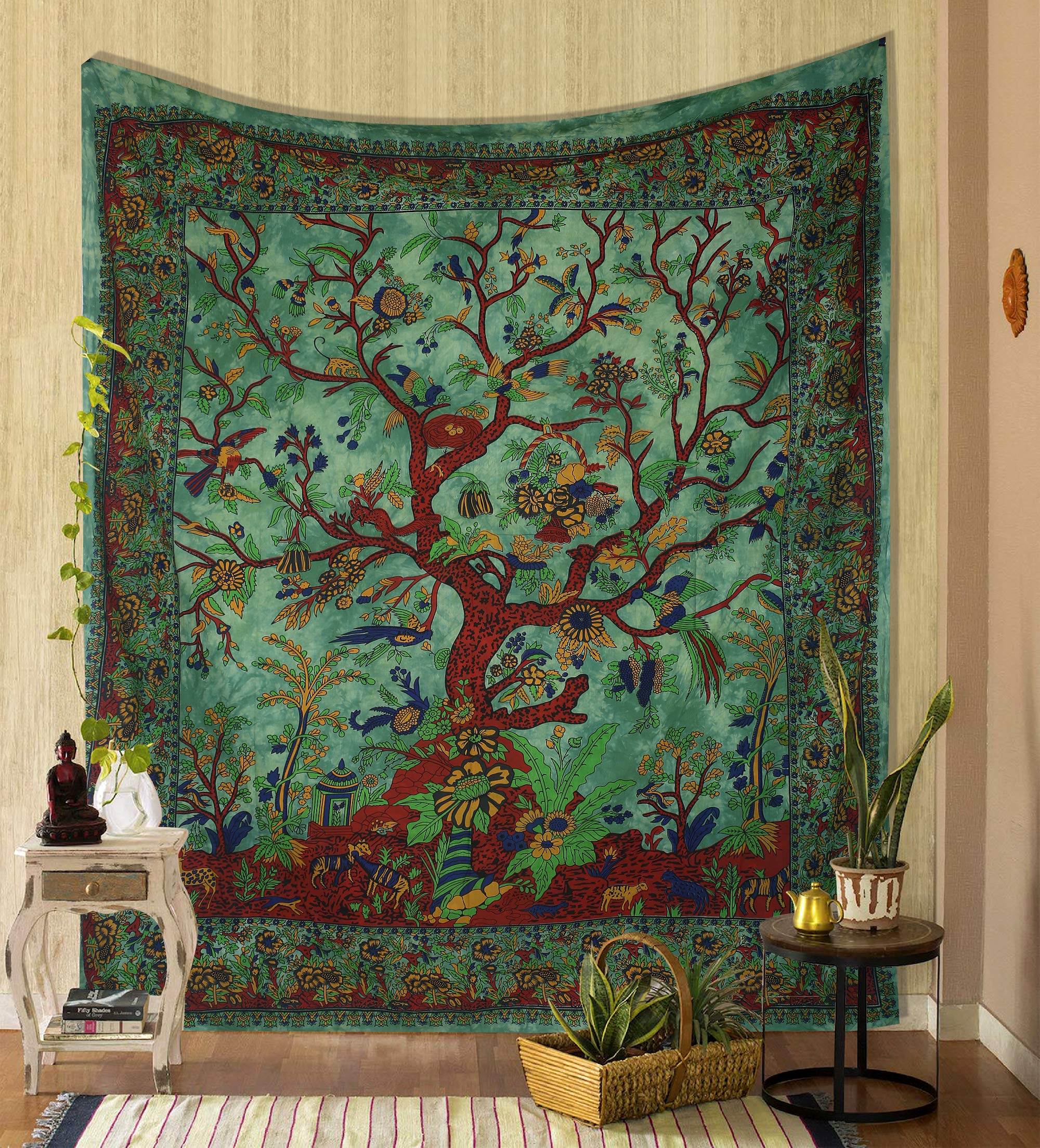 tapestry hanging