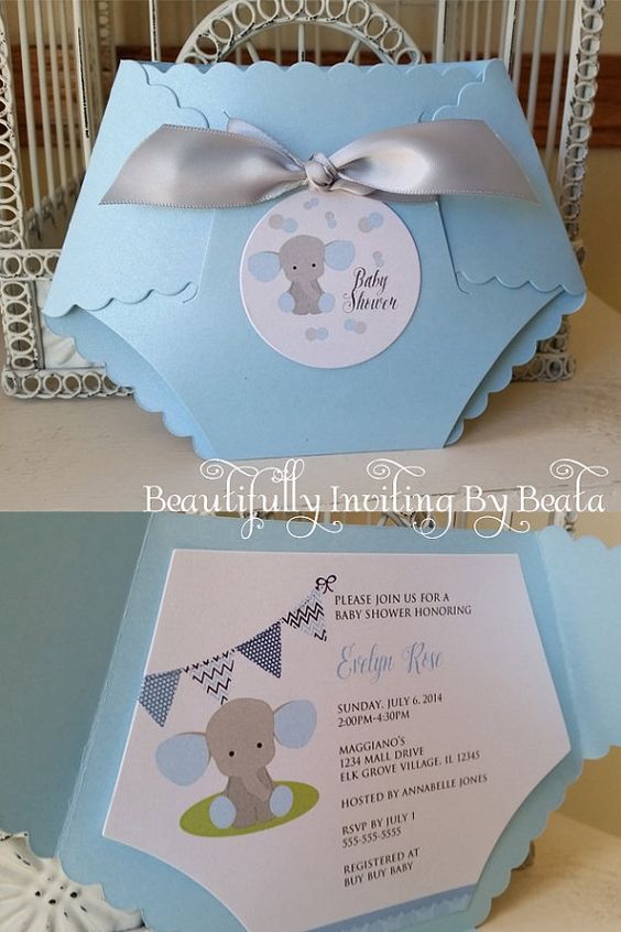 tarjetas para baby shower