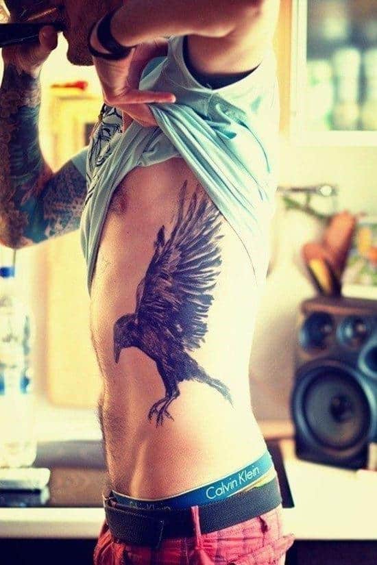 tattoo ideas on ribs for guys