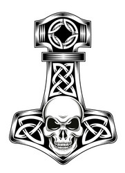 tattoos of thors hammer