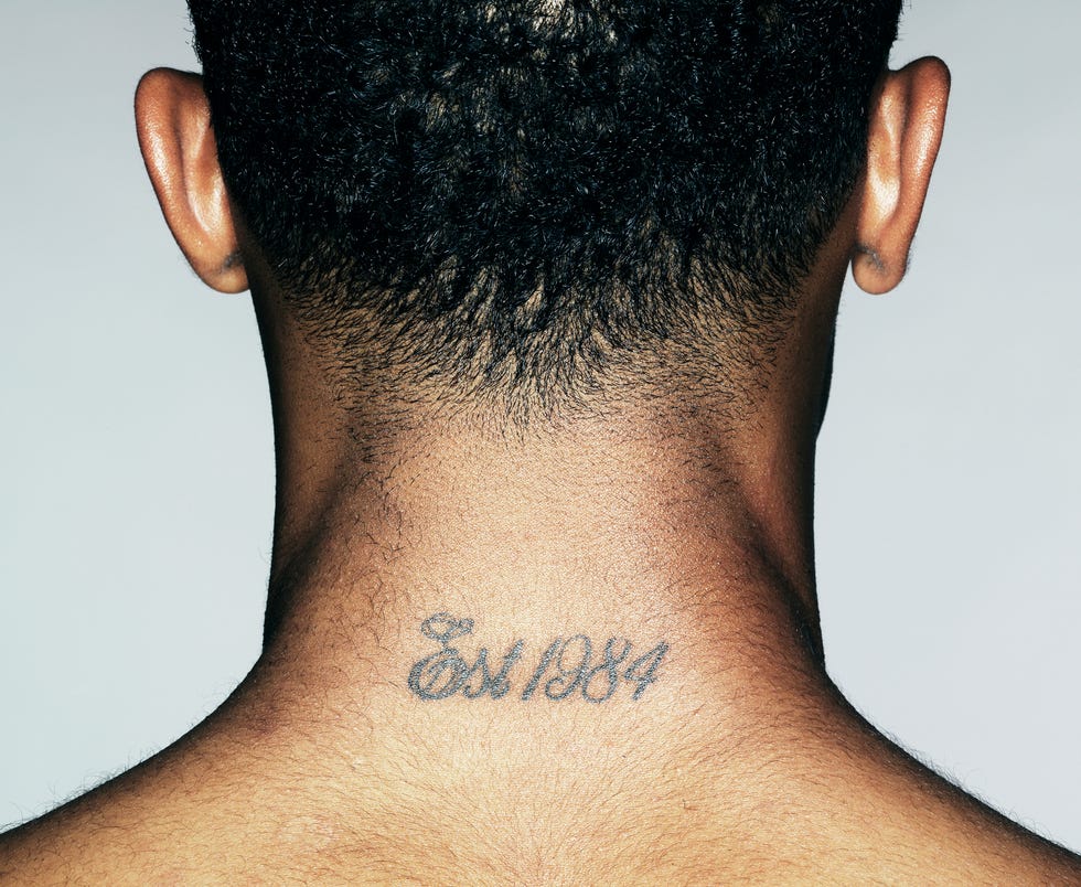 tattoos on the back of the neck for guys