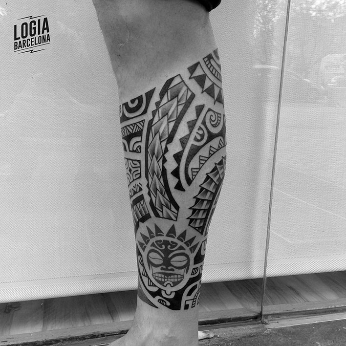 tatuajes maori pierna significados