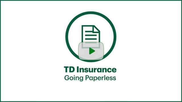 td insurance login