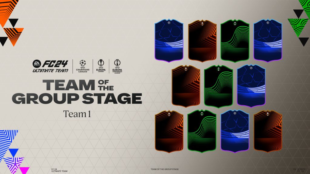 team of the group stage ea fc 24 upgrade