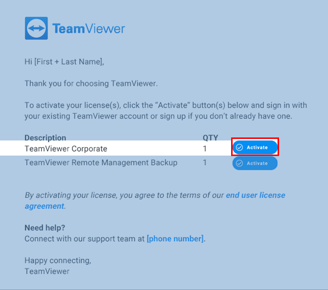 teamviewer licenses