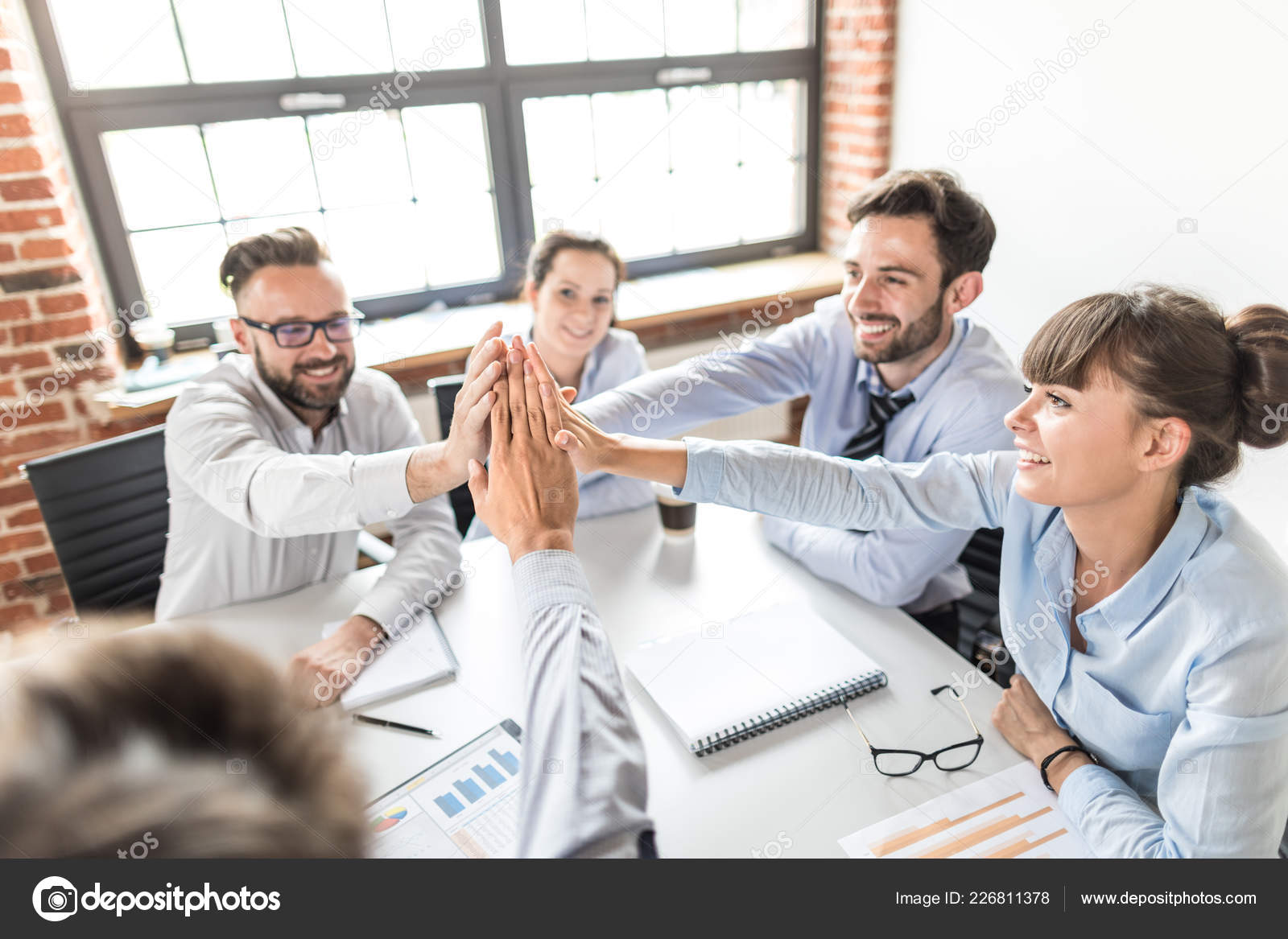 teamwork stock photo