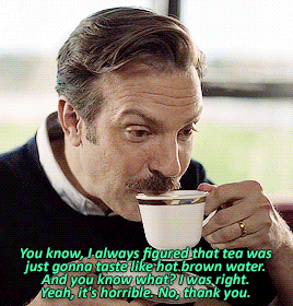 ted lasso tea meme