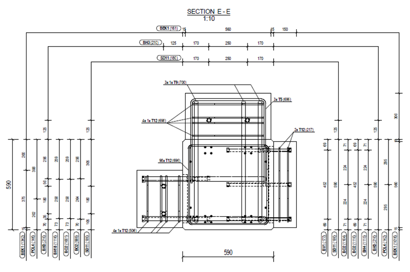 tekla create drawing