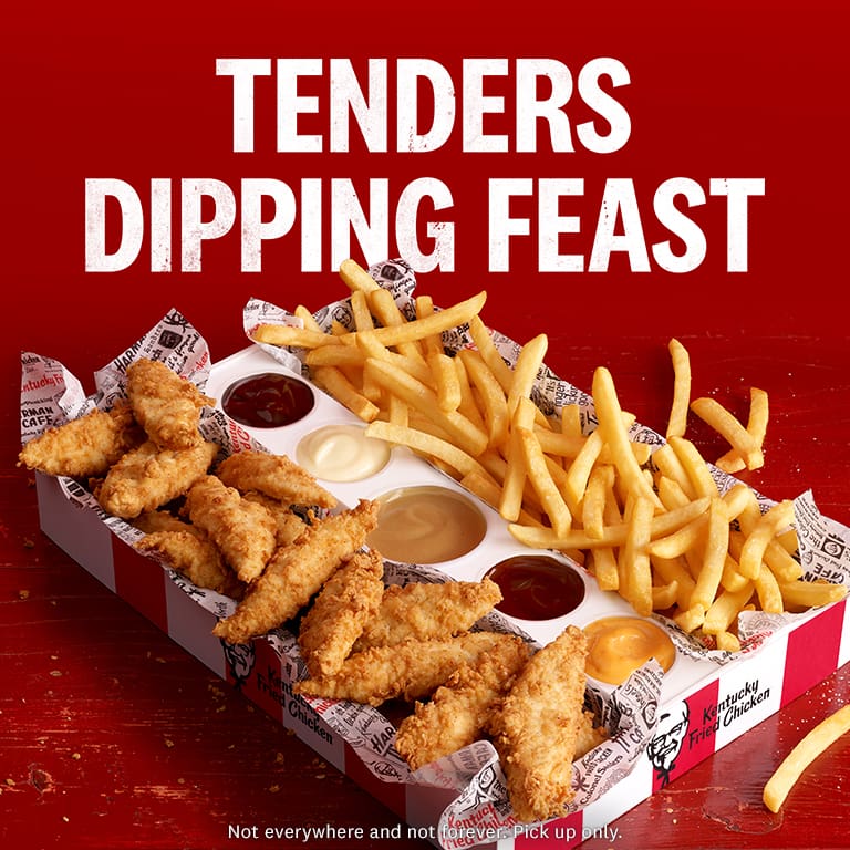 tenders dipping feast kfc