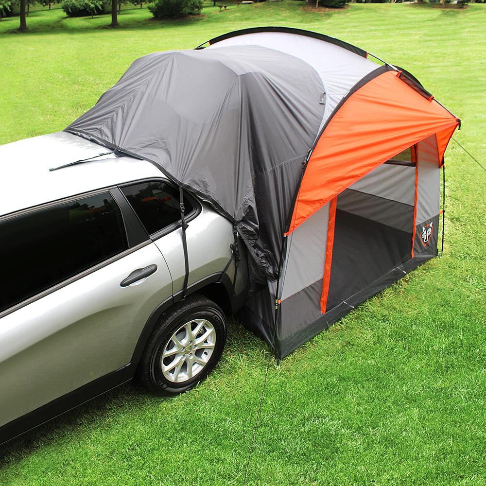 tent connect to car