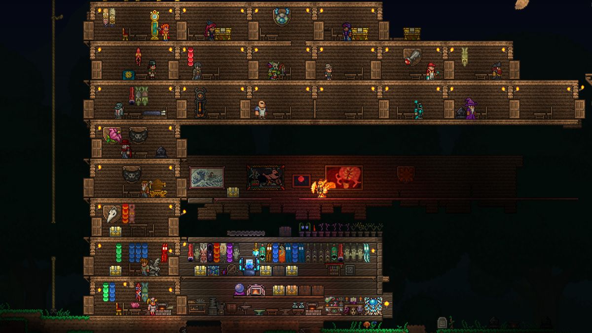 terraria npc houses