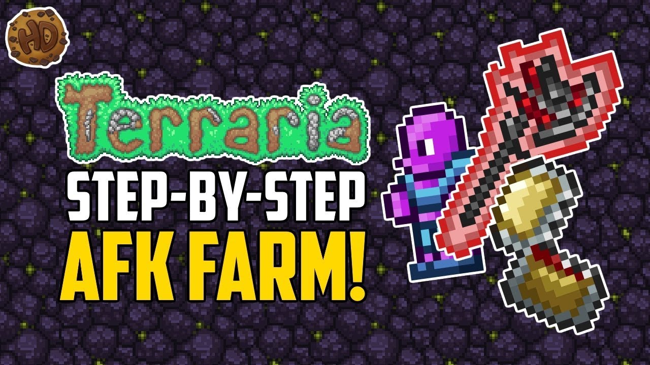 terraria underground afk farm