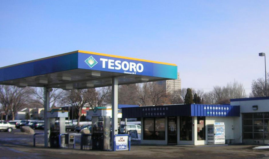 tesoro gas station near me