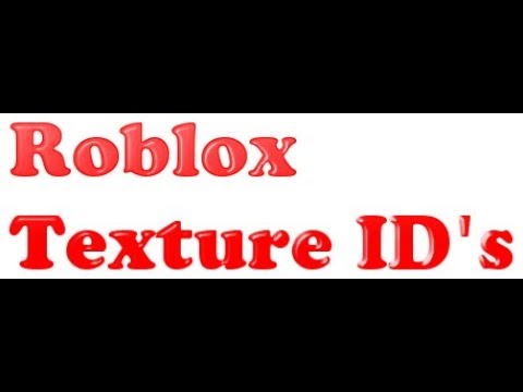 texture id roblox