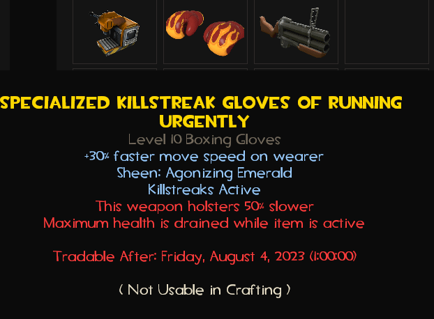 tf2 unique killstreak item