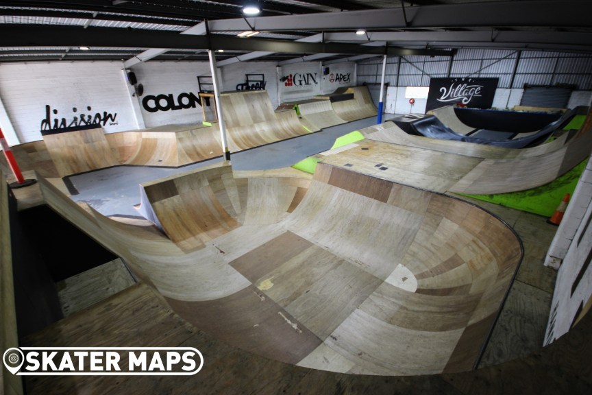 the village indoor skatepark