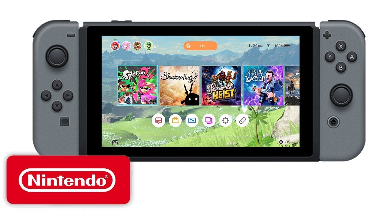 themes on nintendo switch