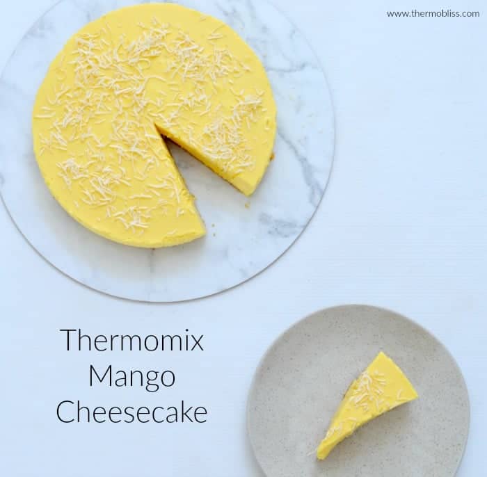 thermomix mango cheesecake