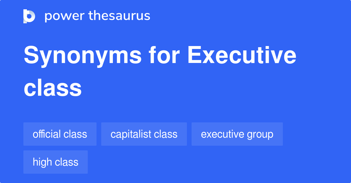 thesaurus executive