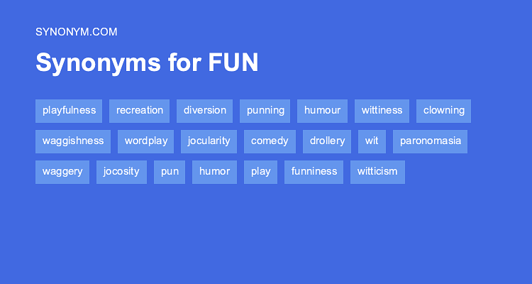 thesaurus for fun