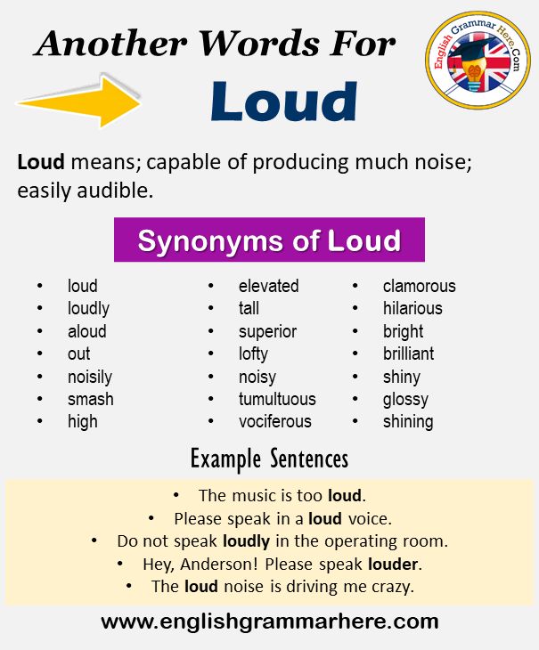 thesaurus for sound