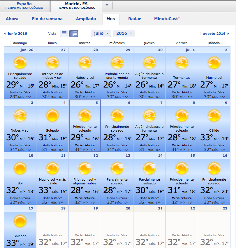 tiempo en sevilla 14 dias accuweather