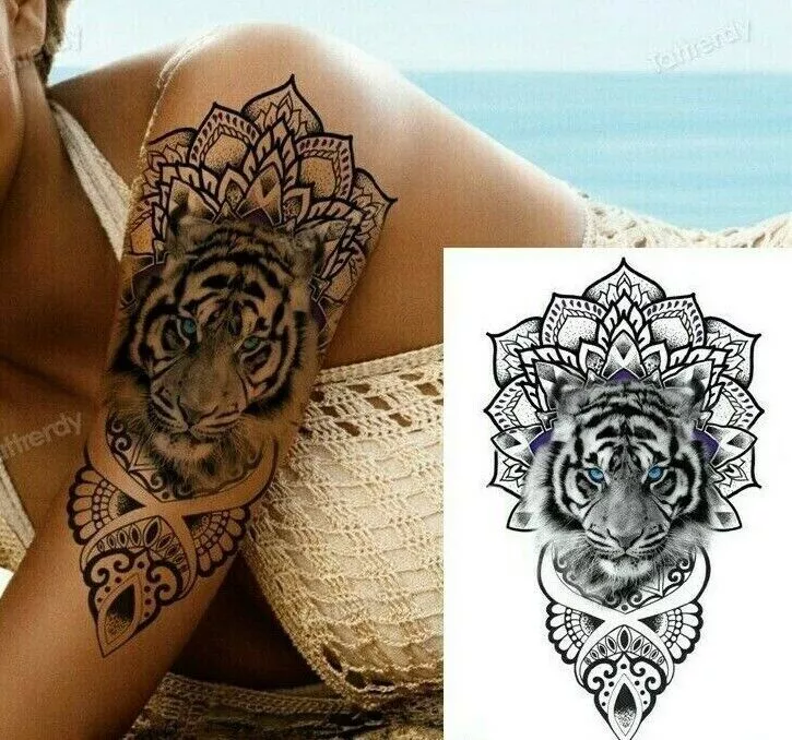 tiger tattoos for women