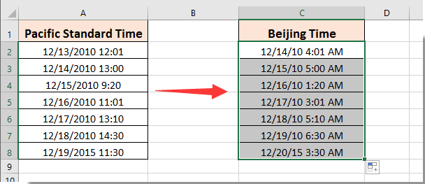 time pdt converter