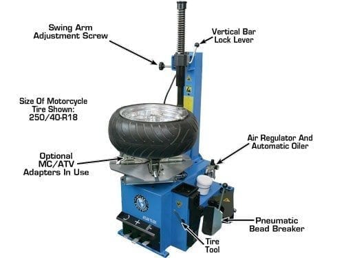 tire changer parts