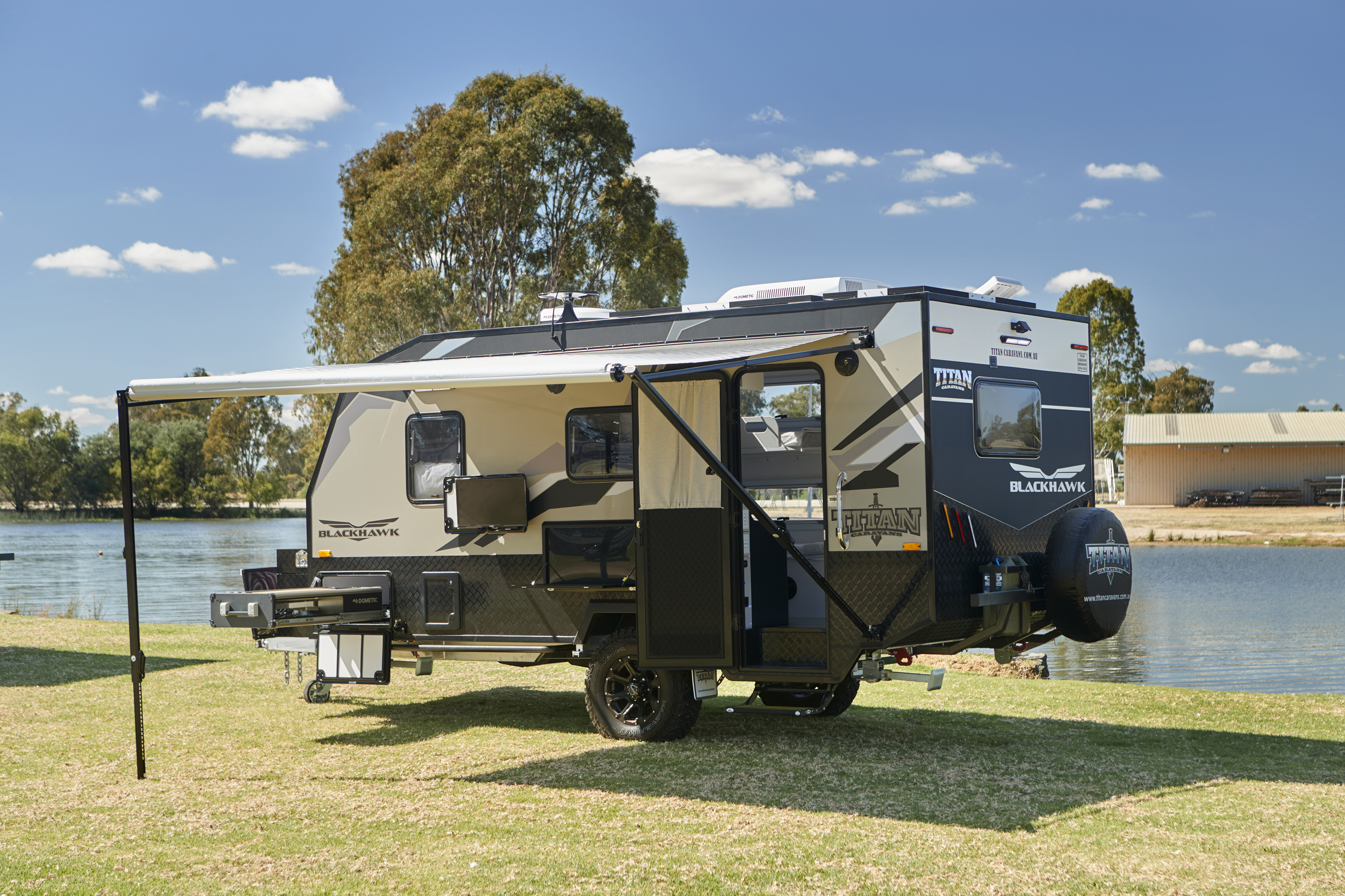 titan blackhawk caravan price