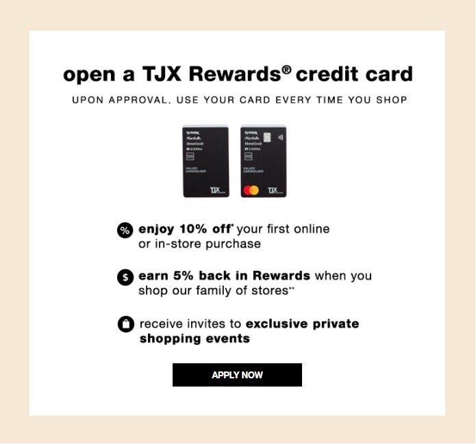 tjx rewards visa