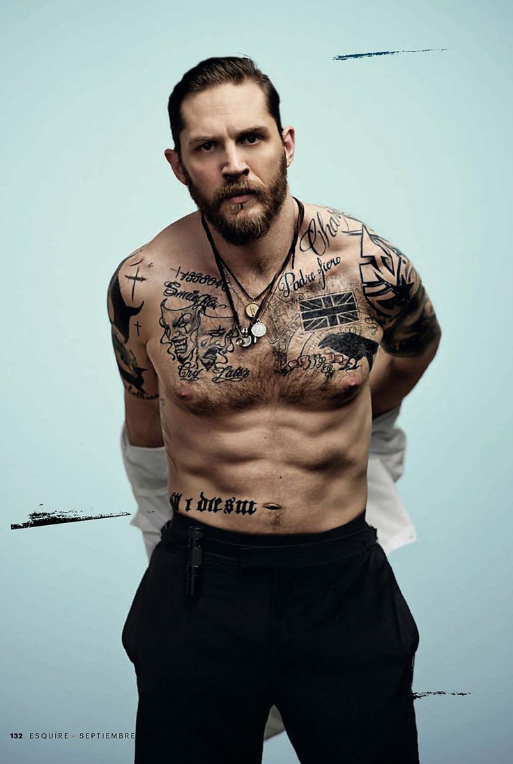 tom hardy shirtless