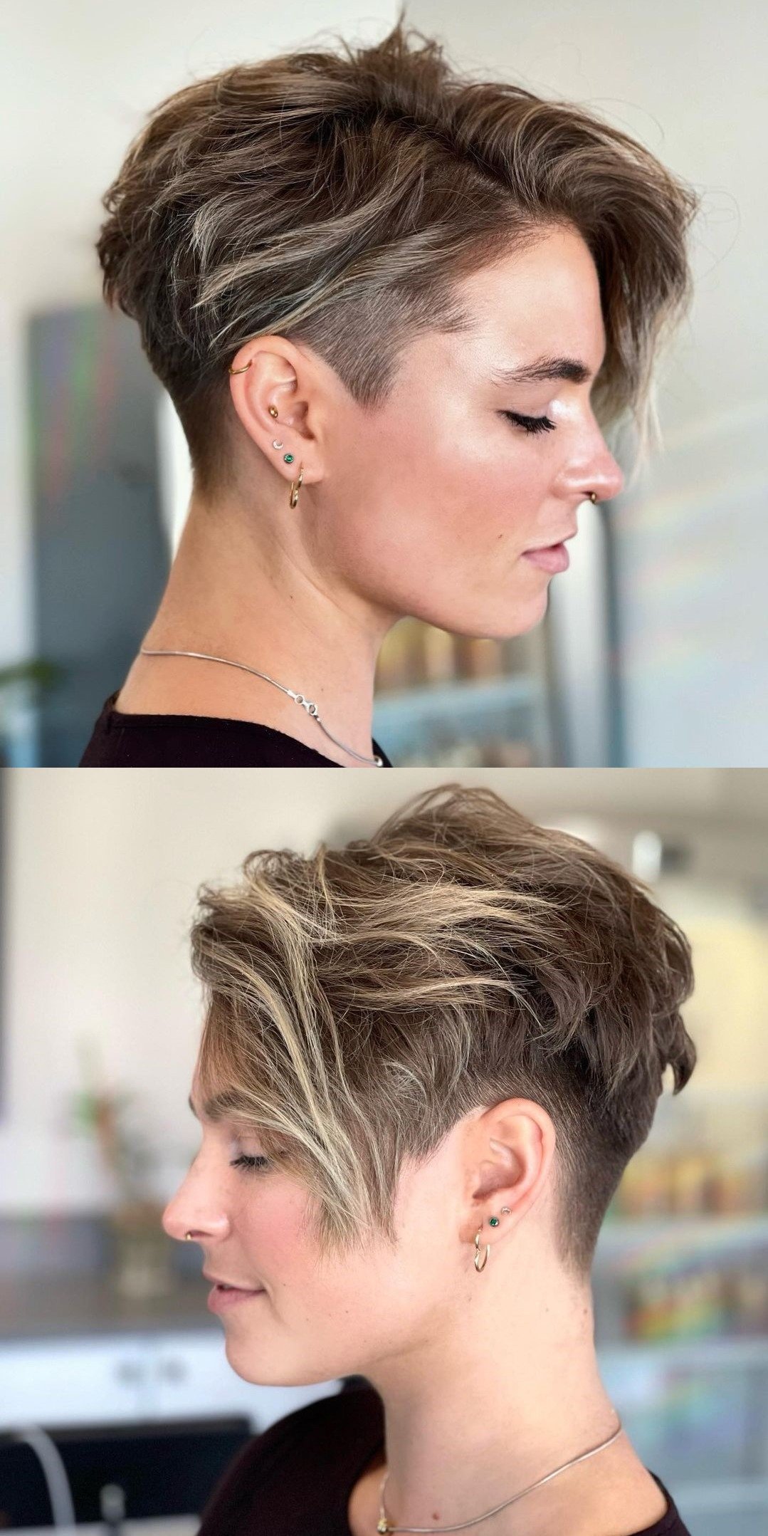 tomboy undercut pixie