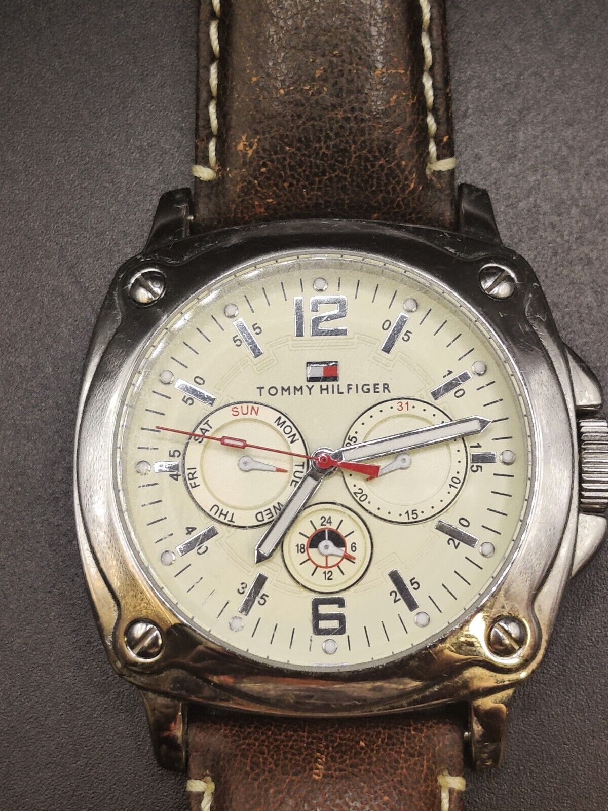 tommy hilfiger chronograph watches