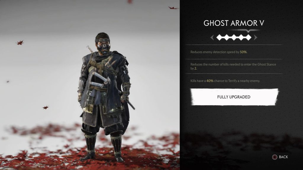 top 5 best armor in ghost of tsushima