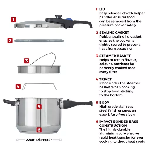 tower pressure cooker parts