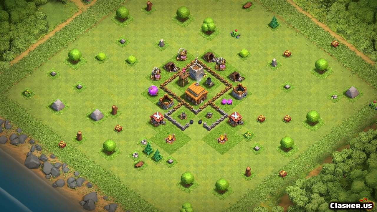 town hall 3 best base