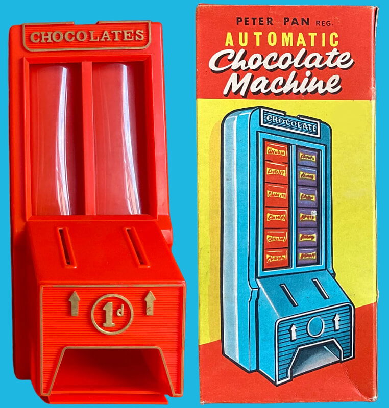 toy chocolate vending machine