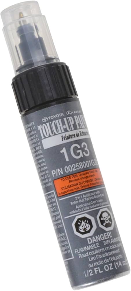 toyota magnetic gray touch up paint