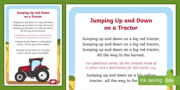 tractor songs for kids