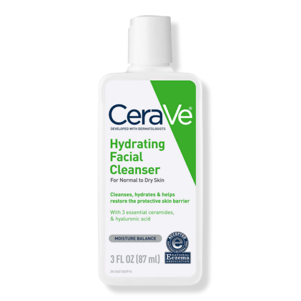 travel size cerave face wash