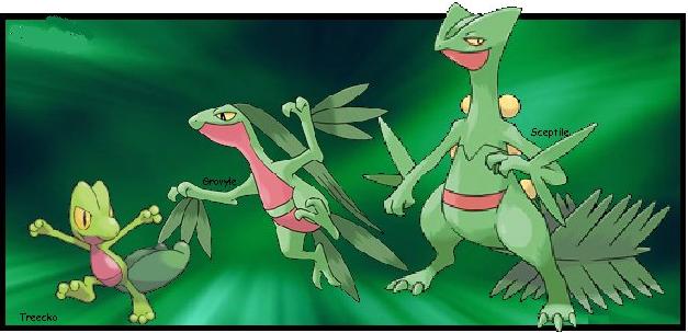 treecko evolution level