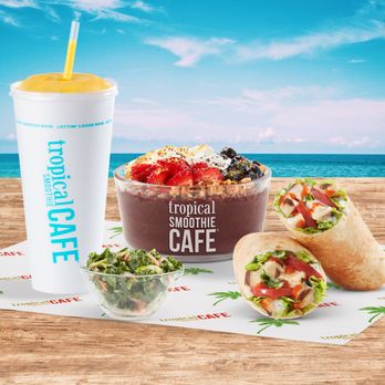 tropical smoothie and cafe